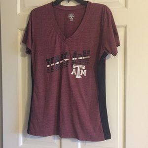 Texas A&M soft stretchy t-shirt